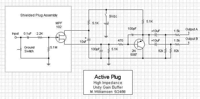 Active Plug Schematic Diagram