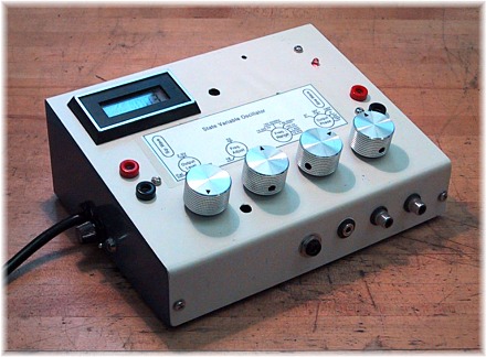 State variable oscillator prototype.